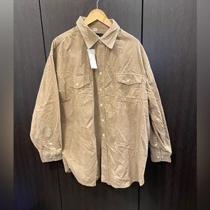 Jeffery Banks Corduroy Button Up